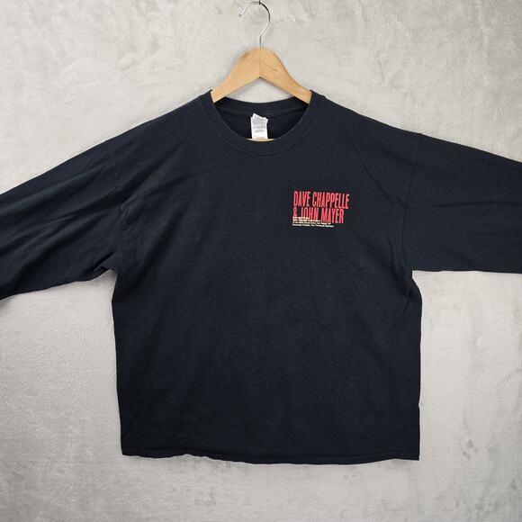 Dave Chapelle John Mayer Shirt XL Tour Band Comedy Las Vegas Controlled Damage - Picture 2 of 10